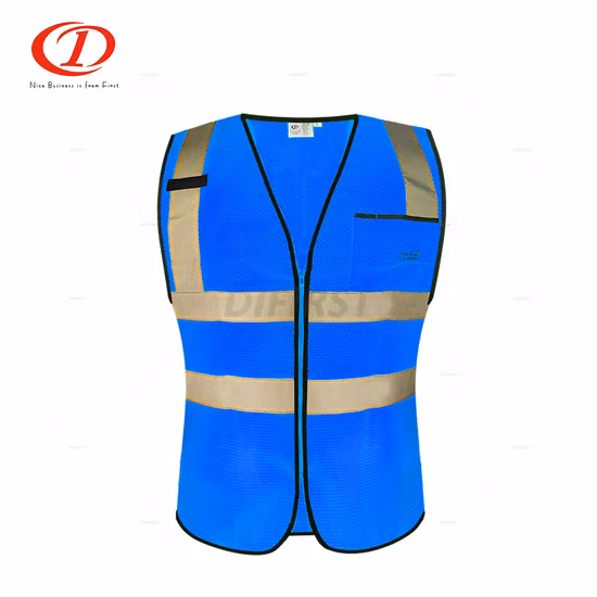 100% Polyester Mesh Reflective Safety Vest with ANSI/Isea 107-2020