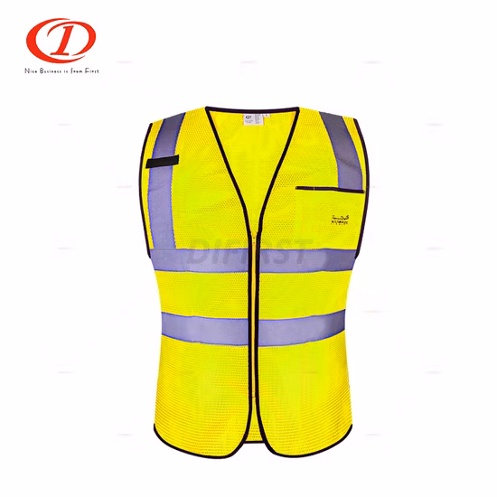 100% Polyester Mesh Reflective Safety Vest with ANSI/Isea 107-2020