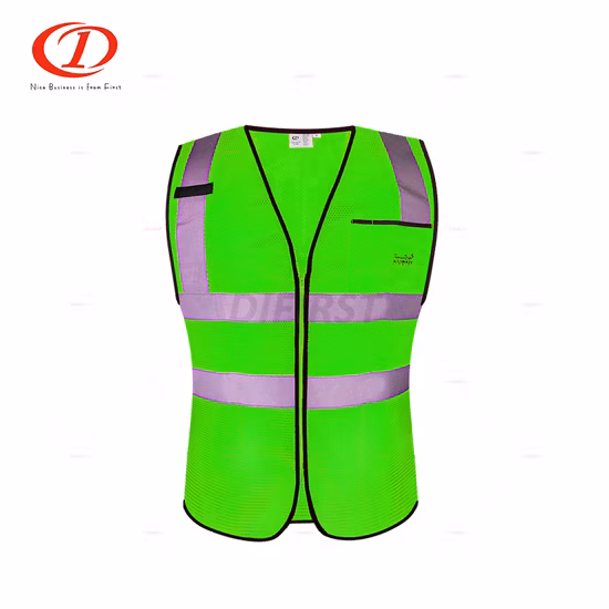 100% Polyester Mesh Reflective Safety Vest with ANSI/Isea 107-2020